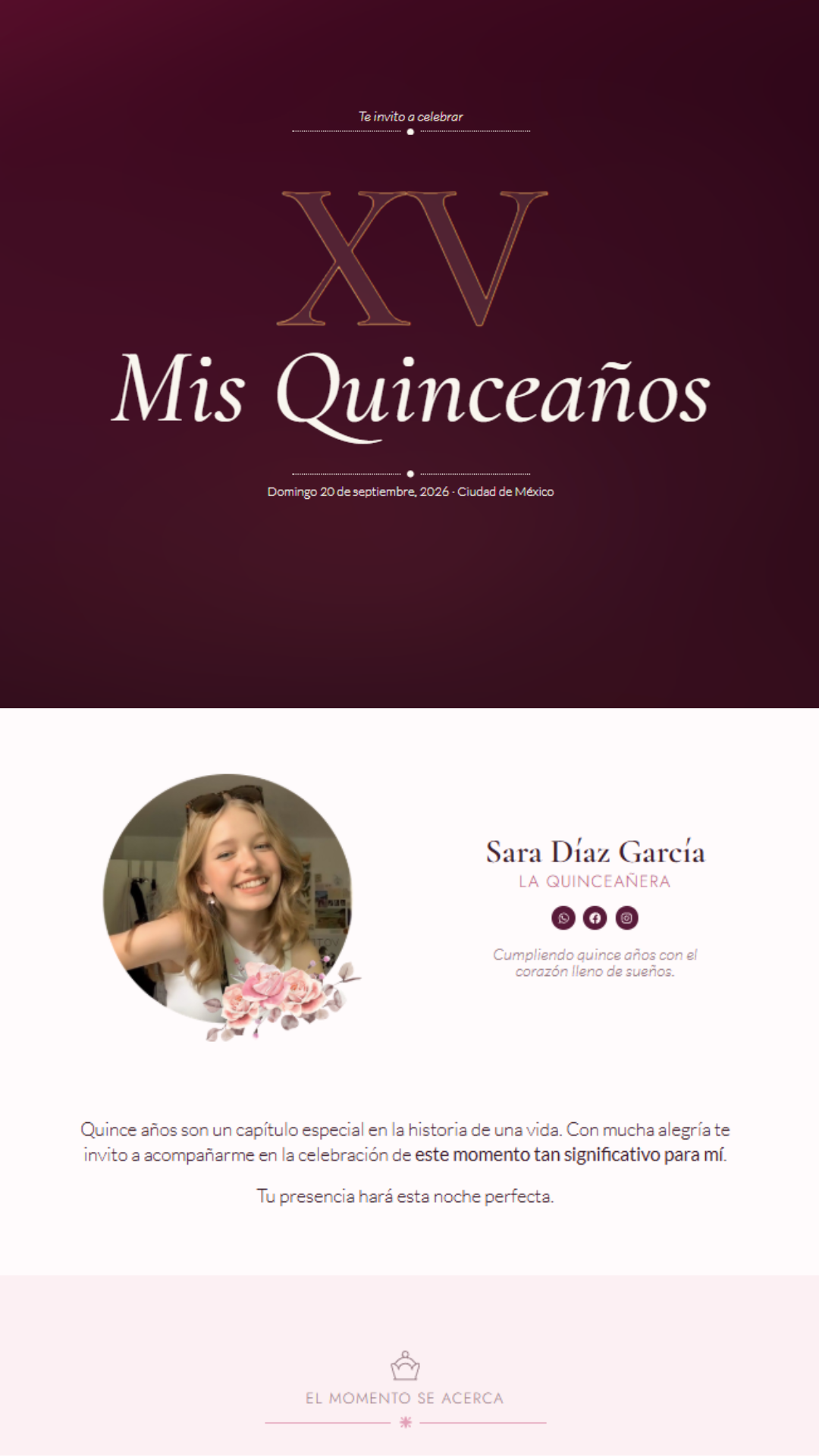Invitación Web